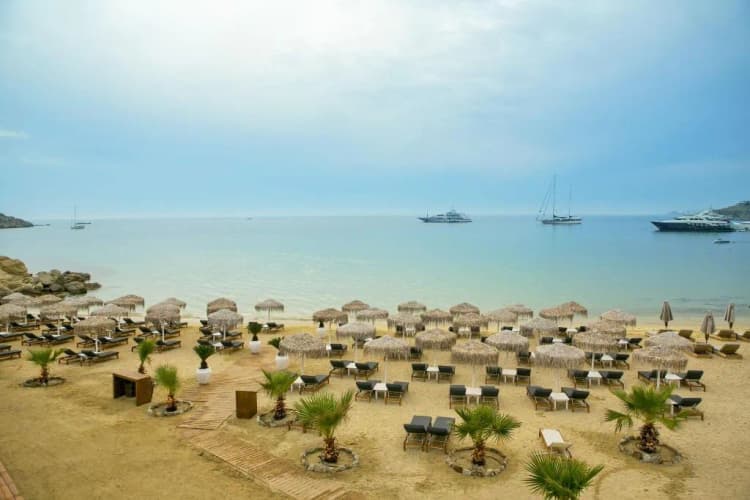 Beach, Thalassa Boutique Hotel, Mykonos