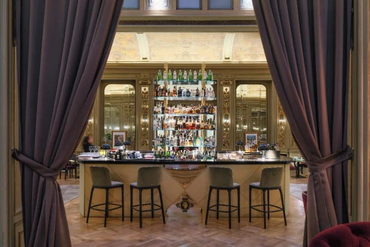 Bar, Grand Hotel et des Palmes, Palermo