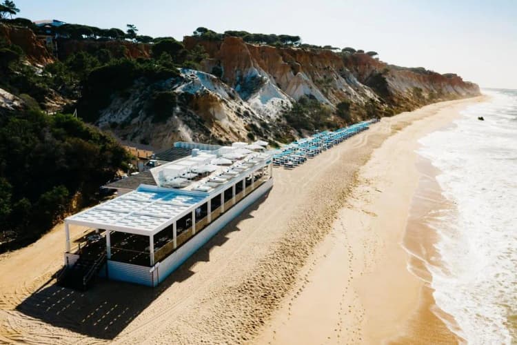 Beach, Pine Cliffs Gardens, Algarve