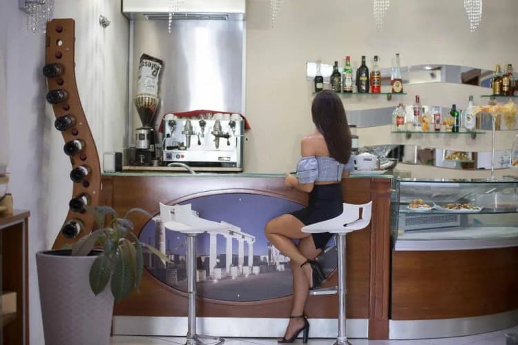 Bar, Albergo Pompei Valley, Naples