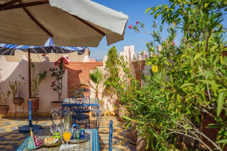 General view, Riad Bleu Du Sud, Marrakech
