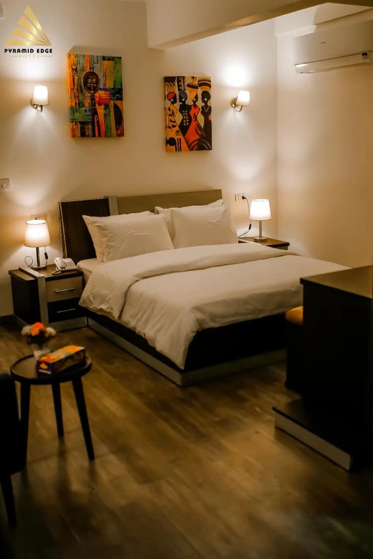 DOUBLE DELUXE ONE BED Room, Pyramid Edge Hotel & Exclusive Pyramids View Roof, Cairo