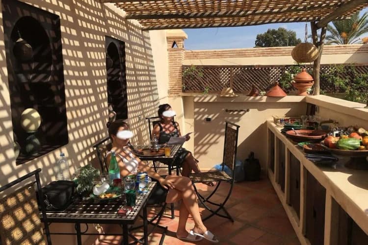 Bar, Riad Of The Storks, Marrakech