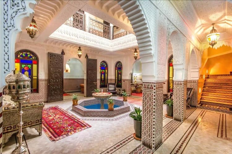 General view, Riad Lamya, Marrakech