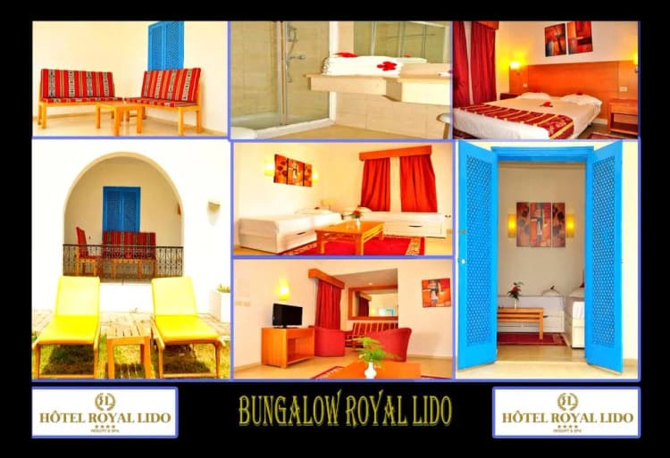 BUNGALOW BEACH FRONT Room, Royal Lido Resort & Spa, Tunisia