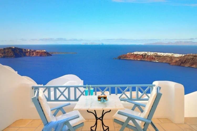 DOUBLE CLASSIC KING BED Room, Absolute Bliss Imerovigli Suites, Santorini