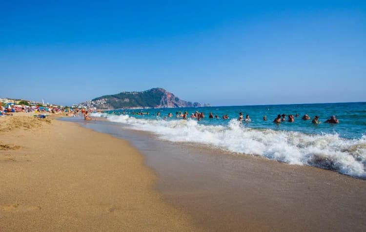 Beach, Kleopatra Royal Palm Hotel, Antalya