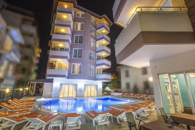 Pool, Hawaii Suit Beach Hotel, Antalya