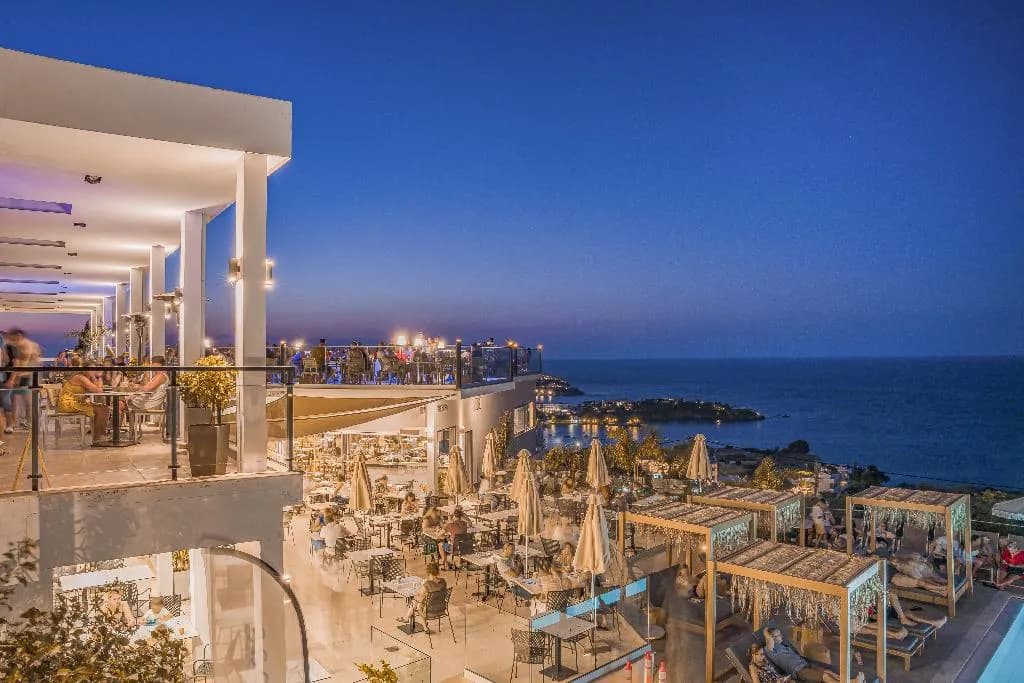 Bar, Village Panorama, Crete