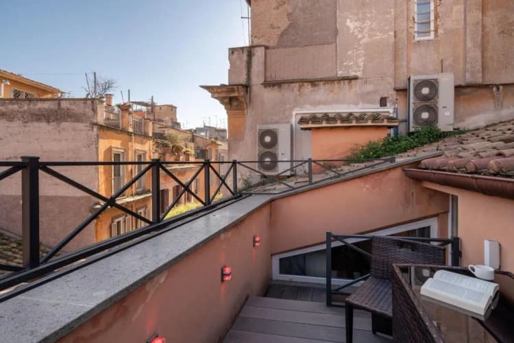 Terrace, Bdb Luxury Rooms Trastevere Torre, Rome