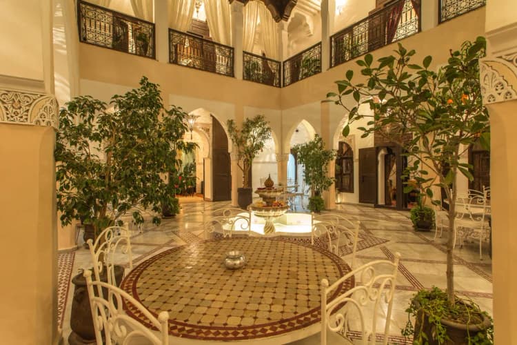 General view, Riad Nasreen, Marrakech