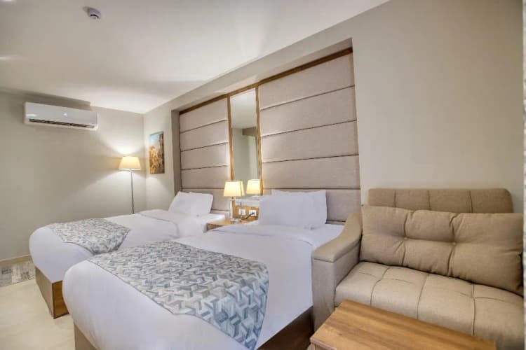 DOUBLE CITY VIEW Room, Nozol Pyramids Hotel & SPA, Cairo