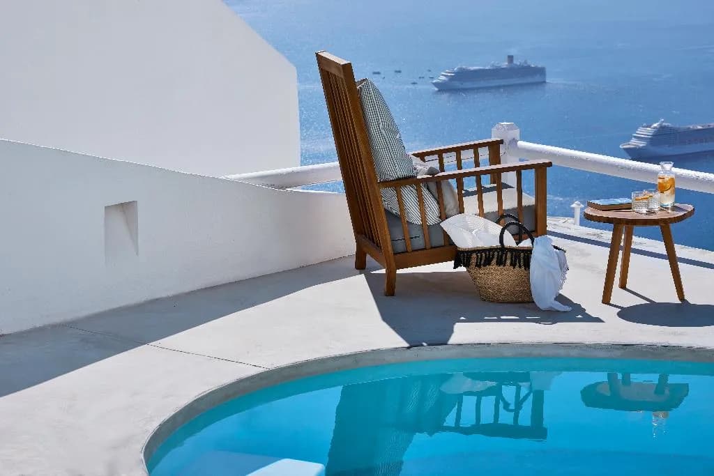General view, Senses Boutique Hotel, Santorini