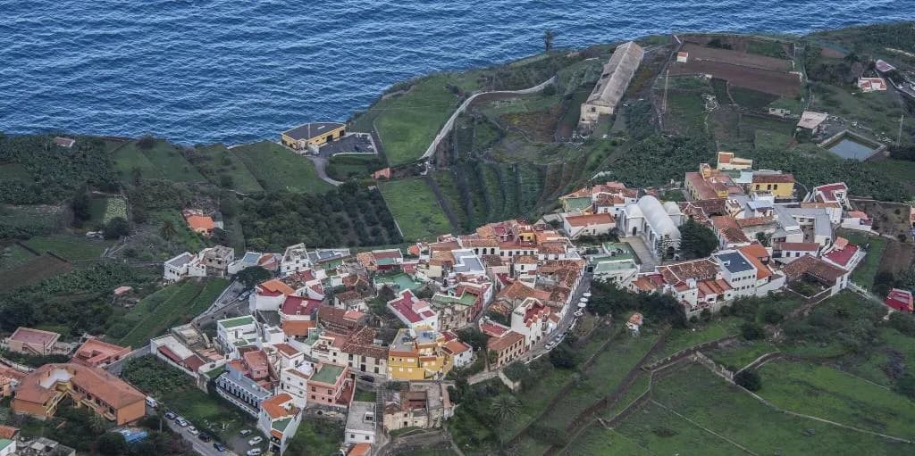General view, Las Casas del Chorro, La Gomera