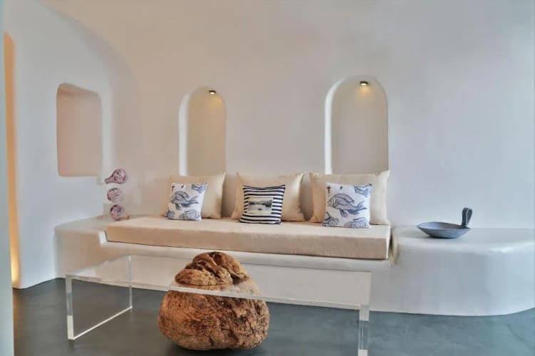 Room, Lava Caves, Santorini
