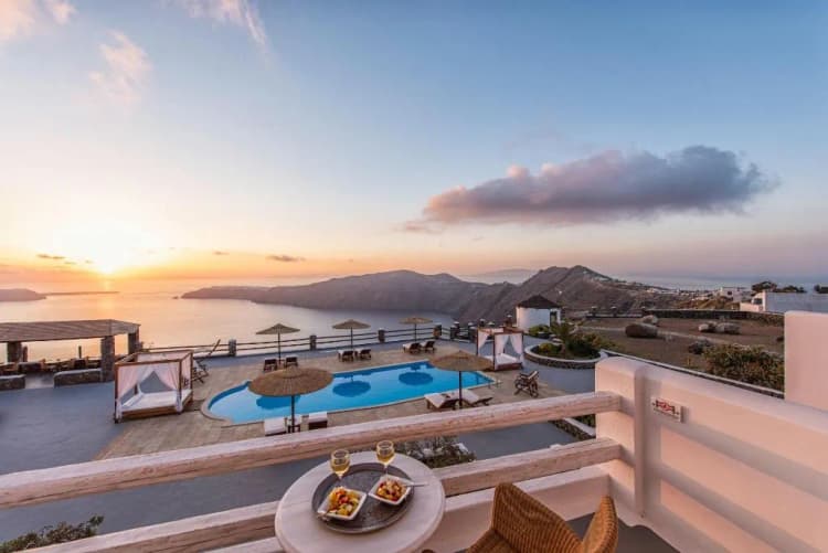 General view, Caldera Memories, Santorini