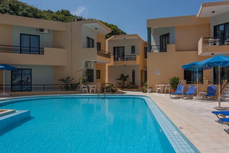 General view, Akasti Hotel, Crete