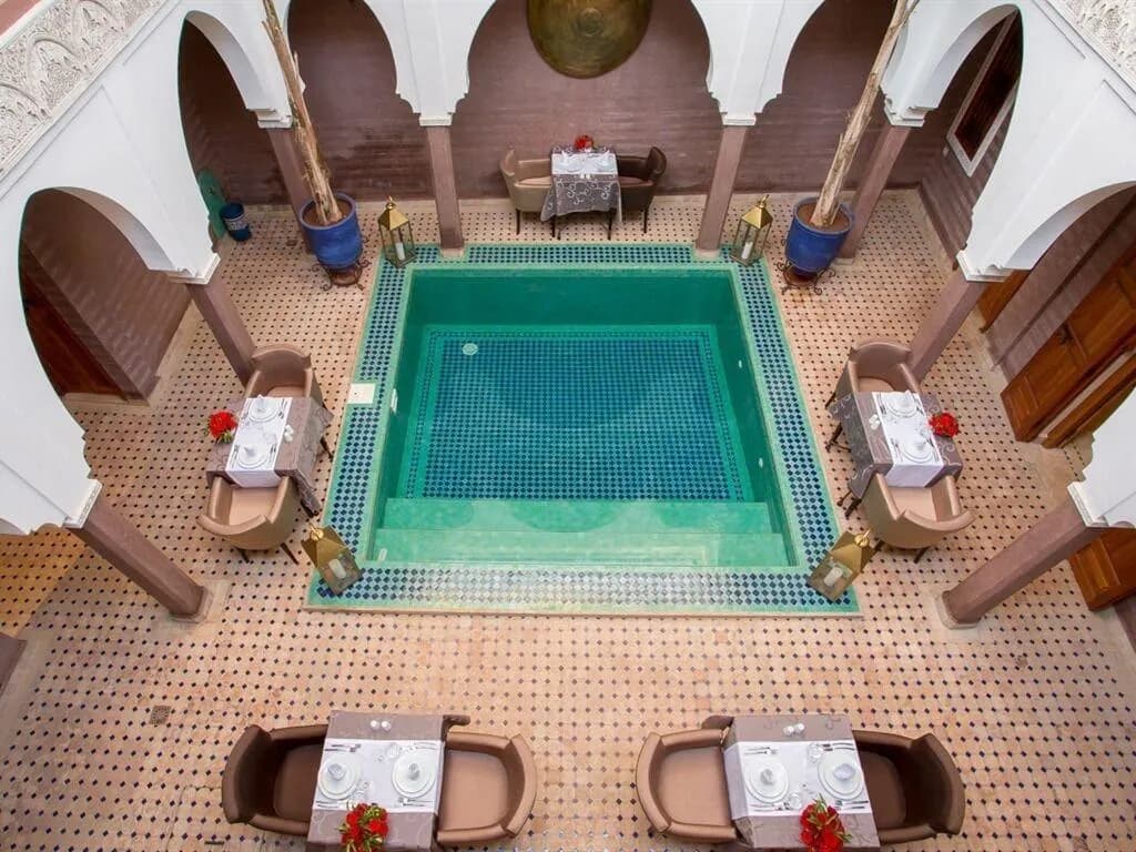General view, Riad Magda, Marrakech