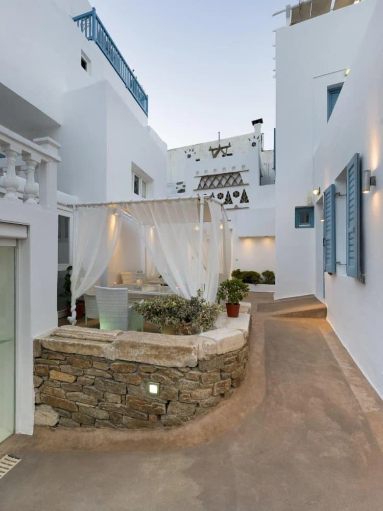 General view, Carbonaki Hotel, Mykonos