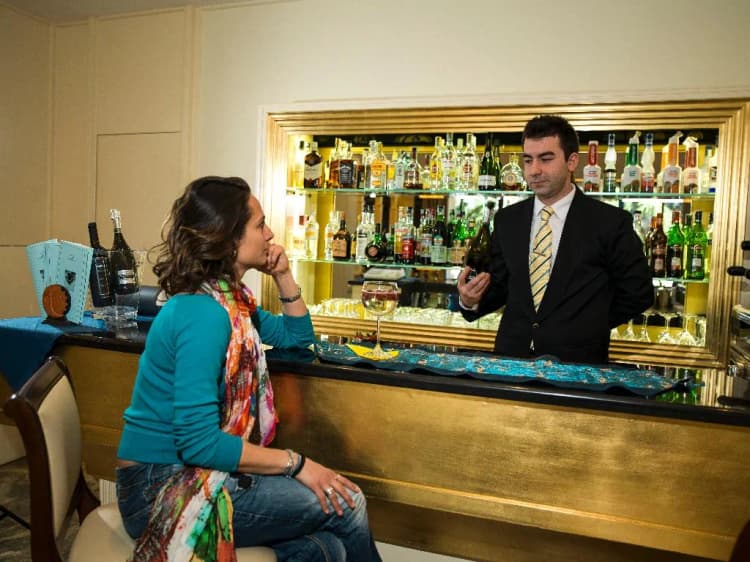 Bar, Hotel Terme Milano, Venice