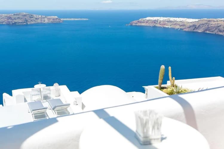 General view, Dreaming View Suites, Santorini