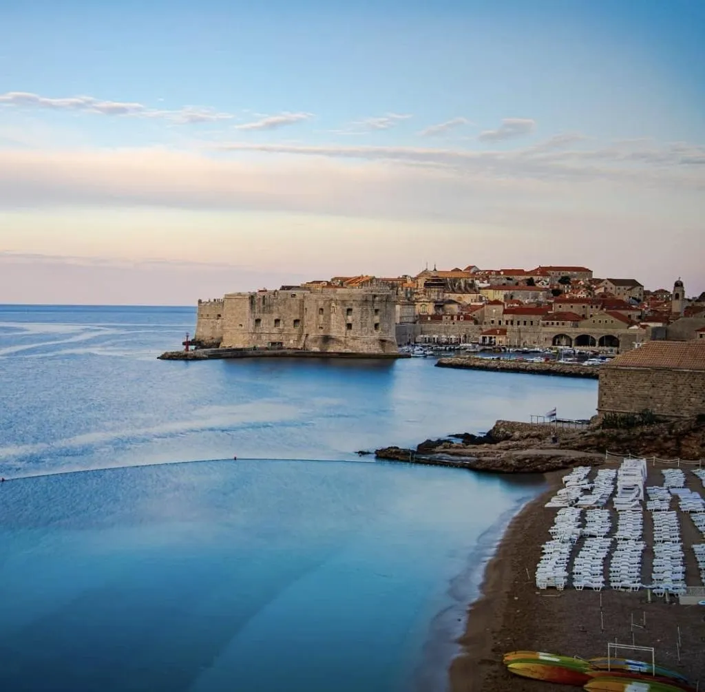 Beach, The Pucic Palace, Dubrovnik
