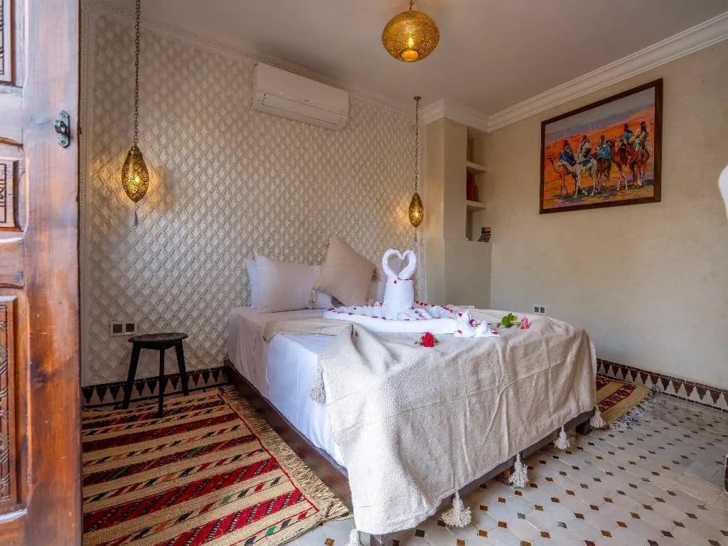 DOUBLE DELUXE WITH TERRACE Room, Riad Sun Of Kech, Marrakech