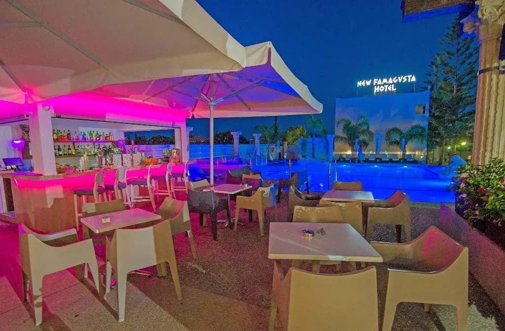 Bar, New Famagusta Hotel, Cyprus