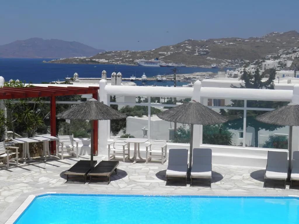 General view, Anastasios Sevasti Hotel, Mykonos
