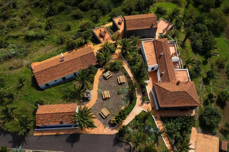 General view, Las Casas del Chorro, La Gomera