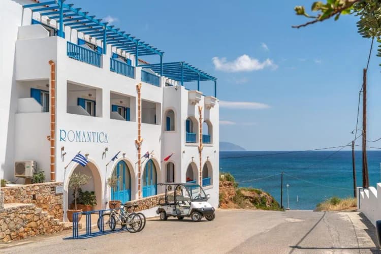 General view, Romantica, Kythira
