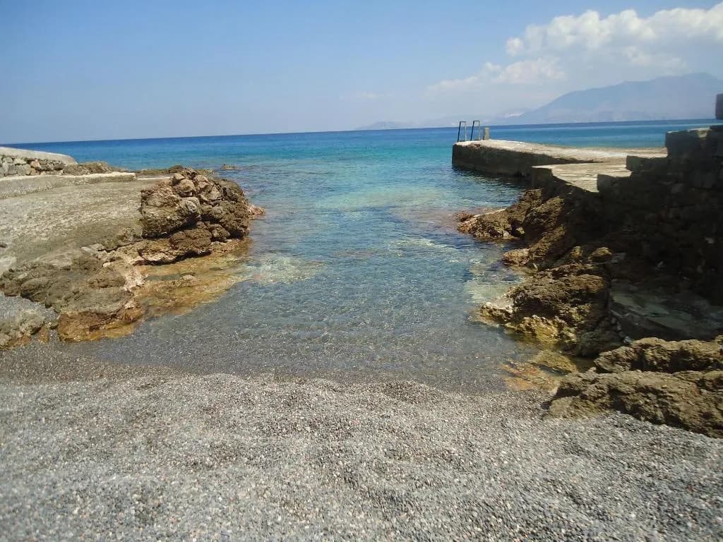 Beach, Vangelis Villas, Crete