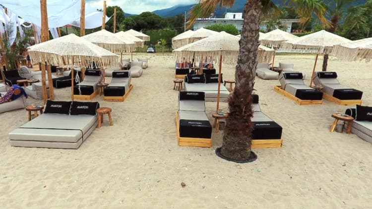 Beach, Avaton Luxury Resort And Spa Access The Enigma, Thessaloniki