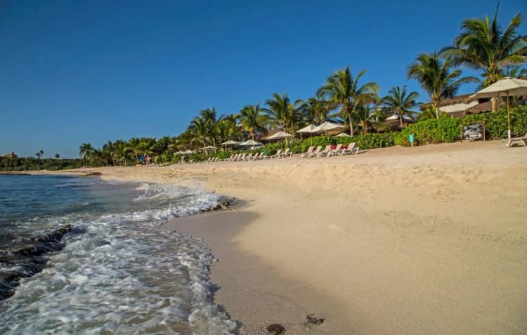 Beach, Las Villas Akumal, Cancun Area