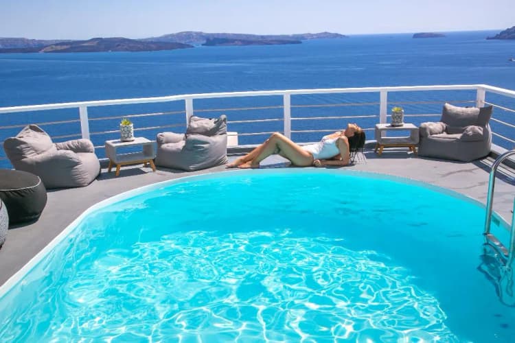 General view, White Pearl Villas, Santorini