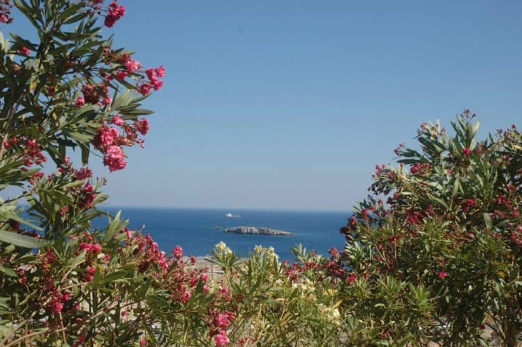 Beach, Kabanaris Bay, Rhodes
