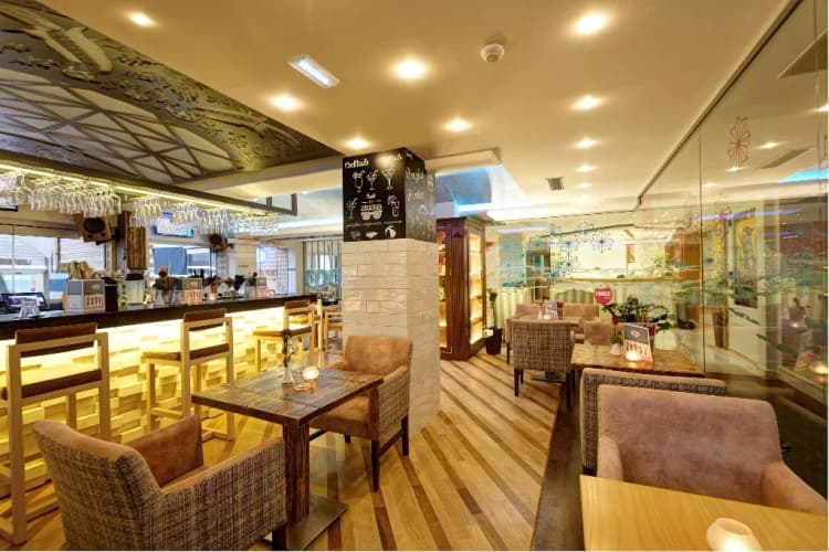 Bar, Palmera Beach Hotel & Spa, Crete