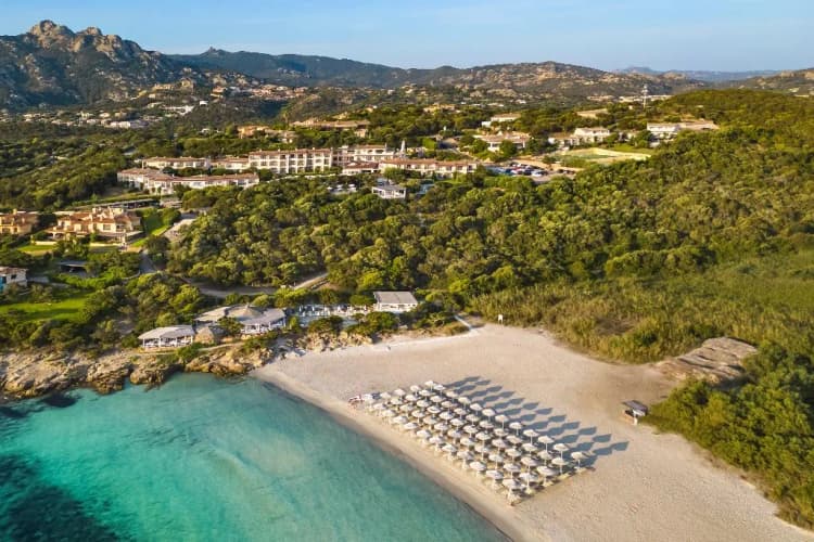 Beach, Grand Hotel In Porto Cervo, Olbia