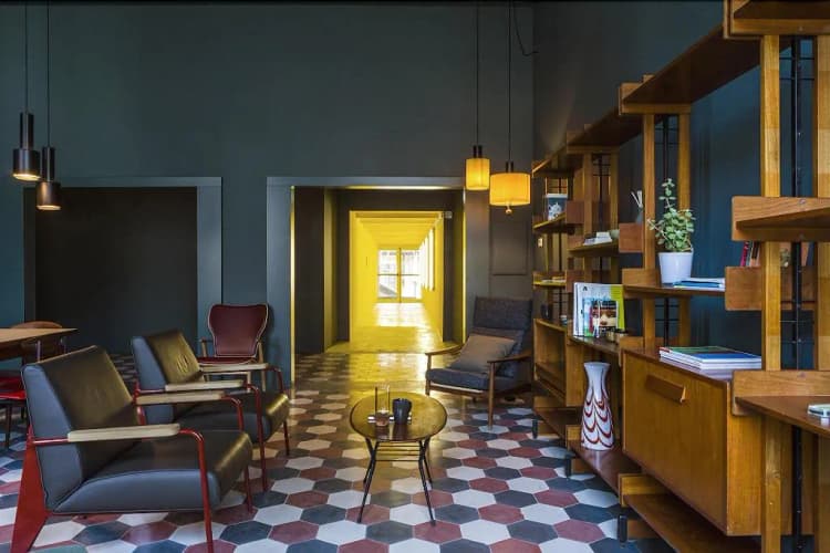 General view, Casa Base, Milan