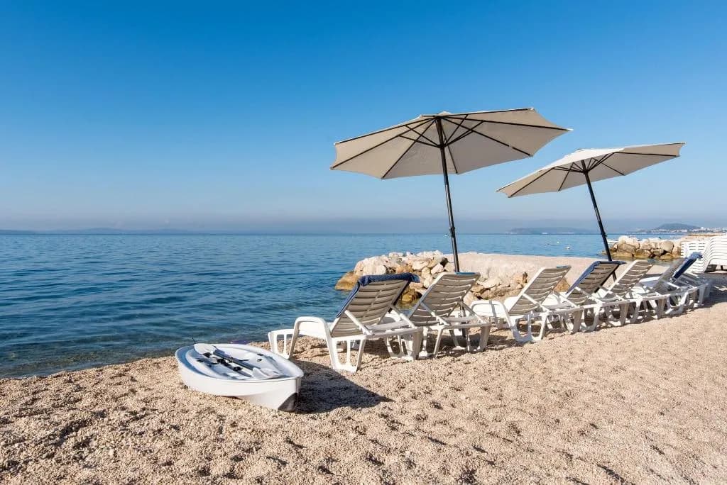 Beach, Beachfront Apartmants Zanic, Split