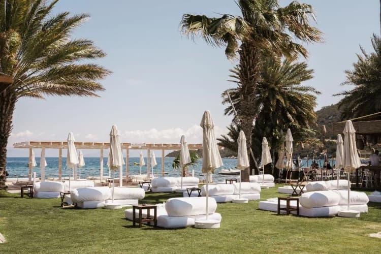 Beach, Flamm, Bodrum