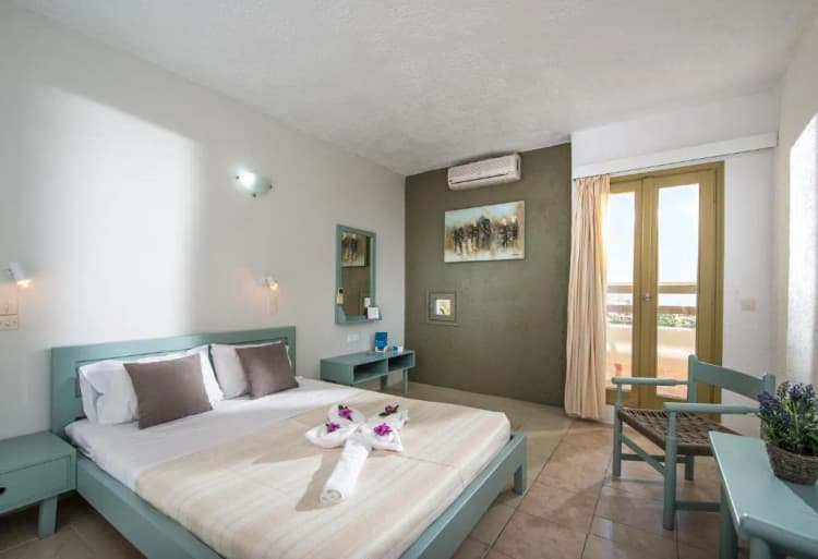 Double or Twin SEA VIEW Room, Scaleta Beach, Crete