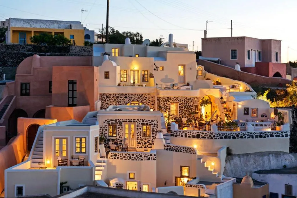 General view, Heliophos Boutique Caves, Santorini