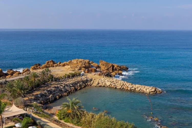 Beach, Queens Bay, Cyprus