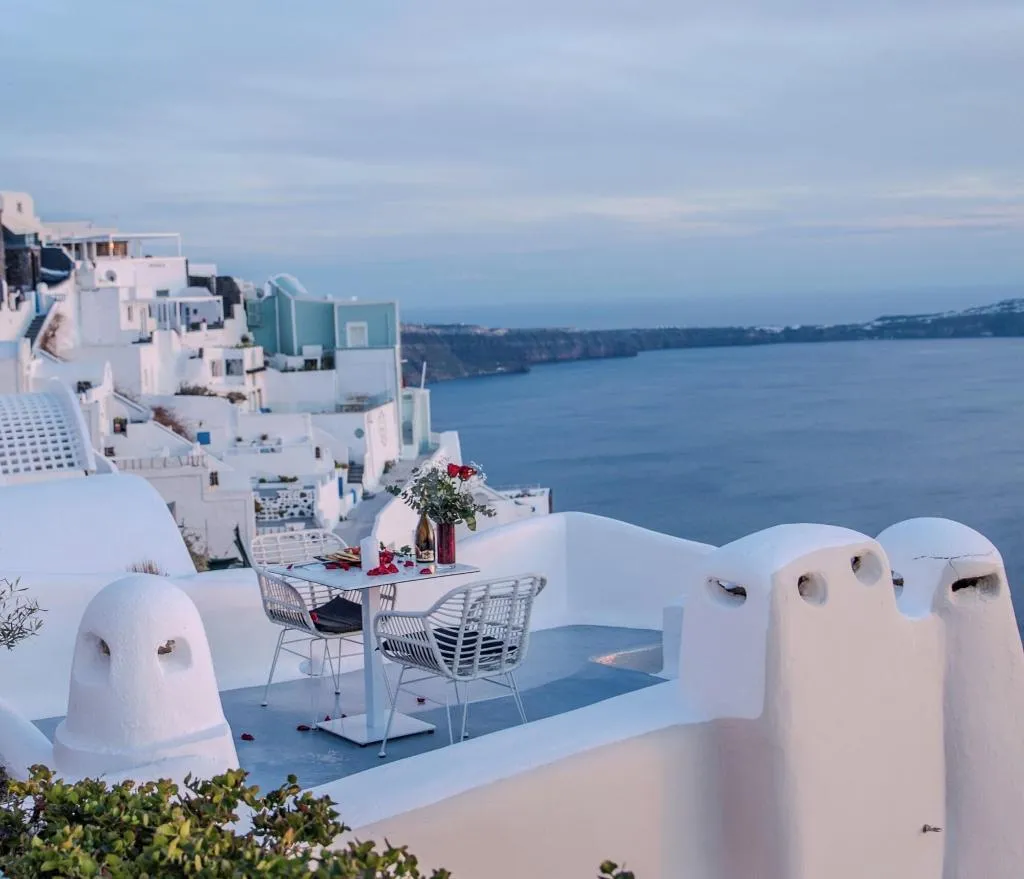 General view, Heavens Edge by Mr and Mrs White, Santorini