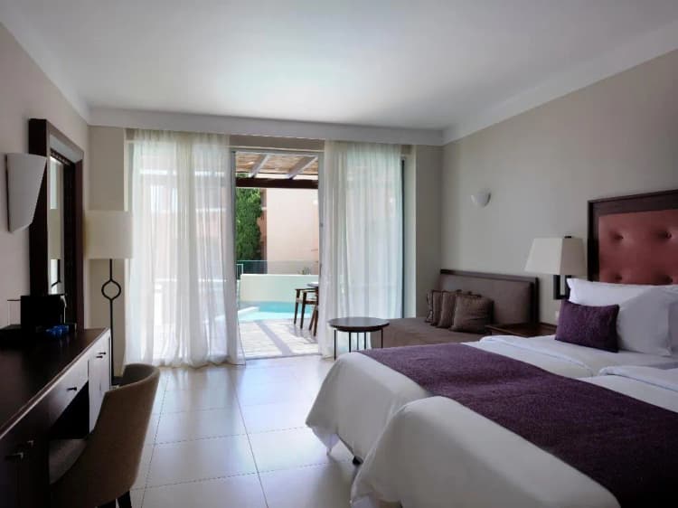 Double or Twin GARDEN VIEW Room, Atlantica Belvedere Resort, Kos
