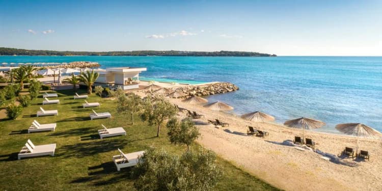 Beach, Aminess Planet Camping Holiday Homes Sirena, Istria