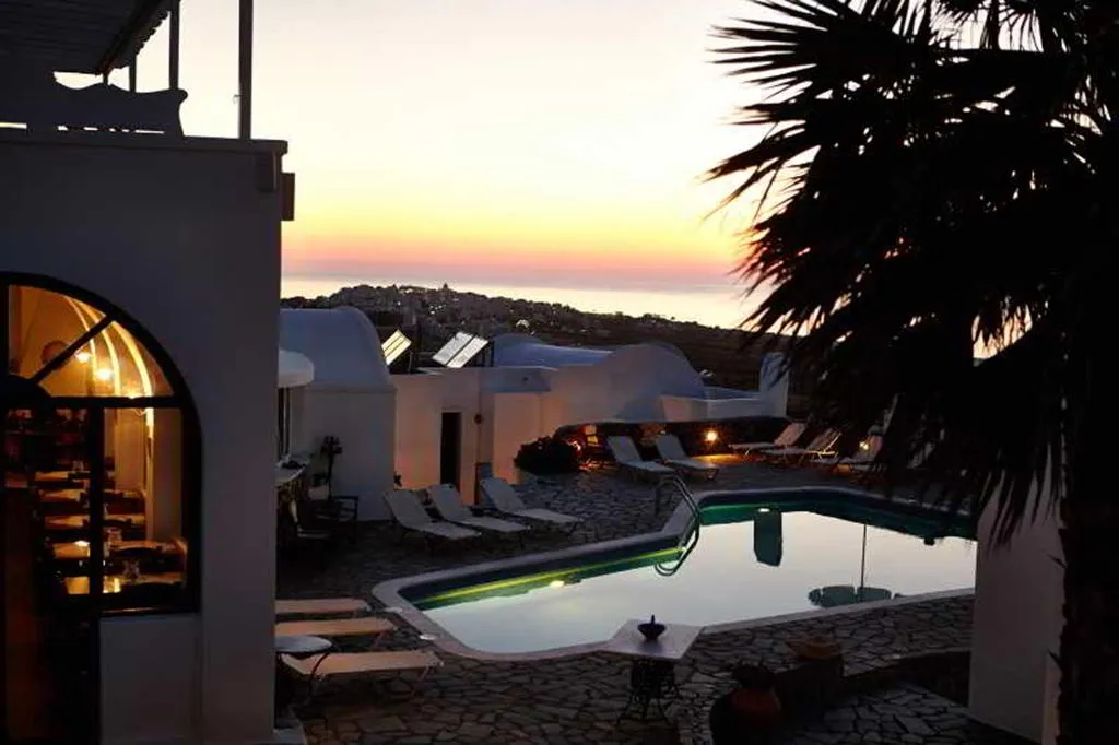 General view, Agnadi Villas, Santorini