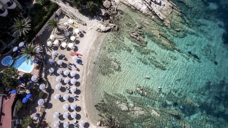 Beach, Grand Hotel Smeraldo Beach, Olbia
