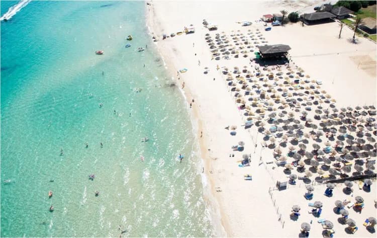 Beach, Hotel Nesrine, Tunisia